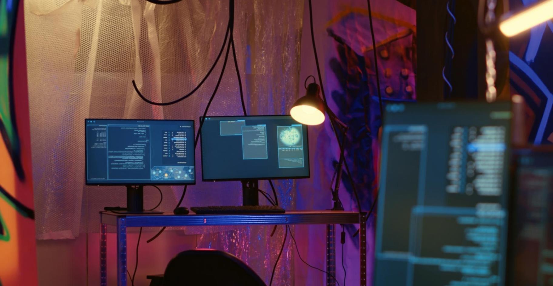 Students collaborating on neural network projects in modern learning environment